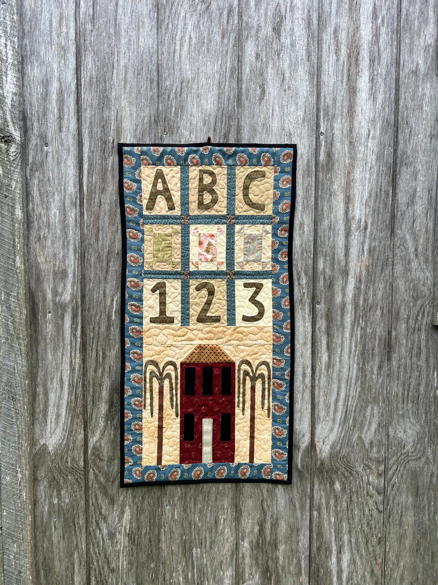ABC Primitive Wall Quilt