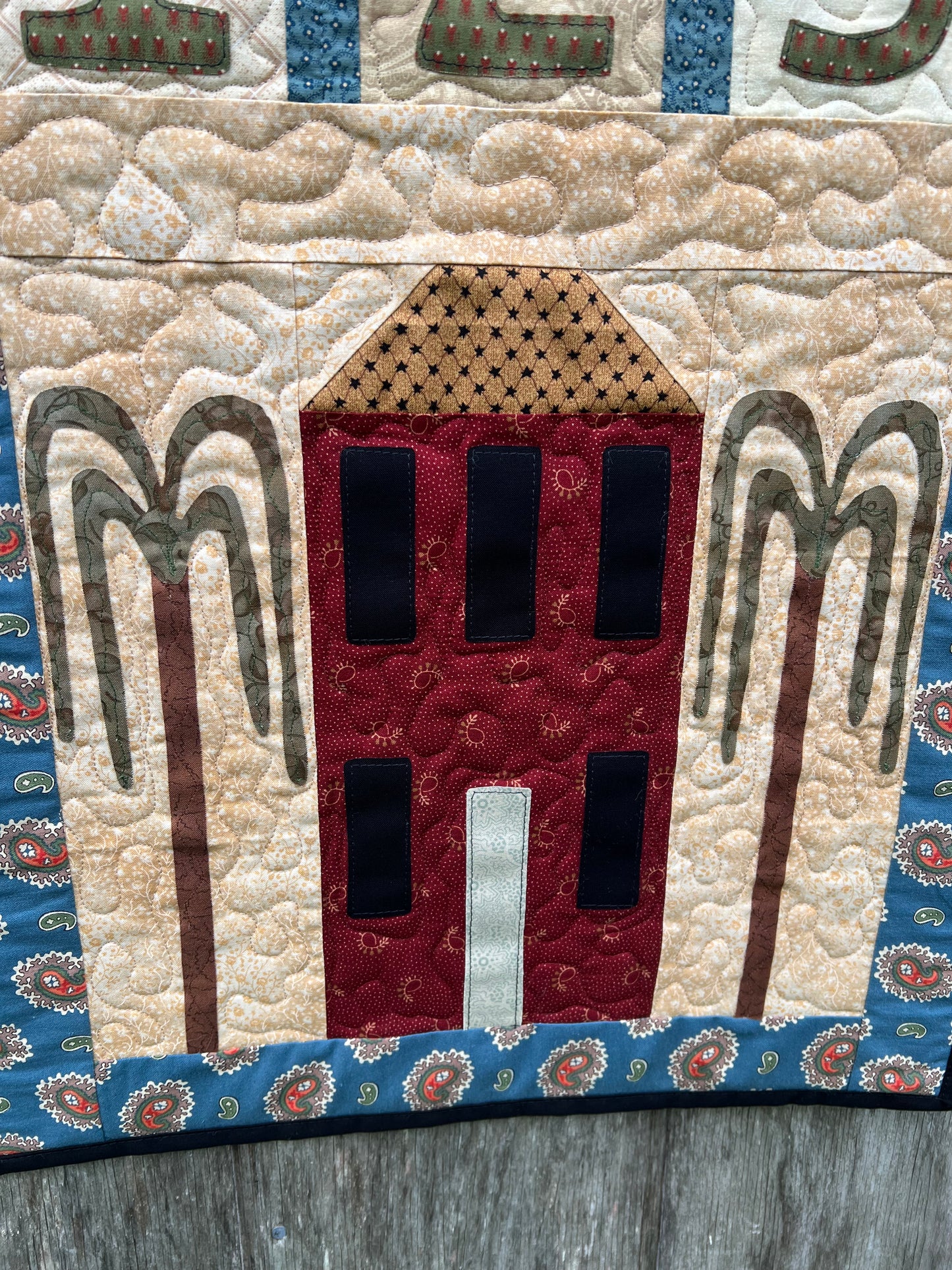 ABC Primitive Wall Quilt
