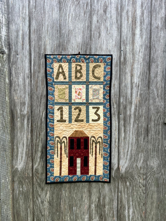 ABC Primitive Wall Quilt